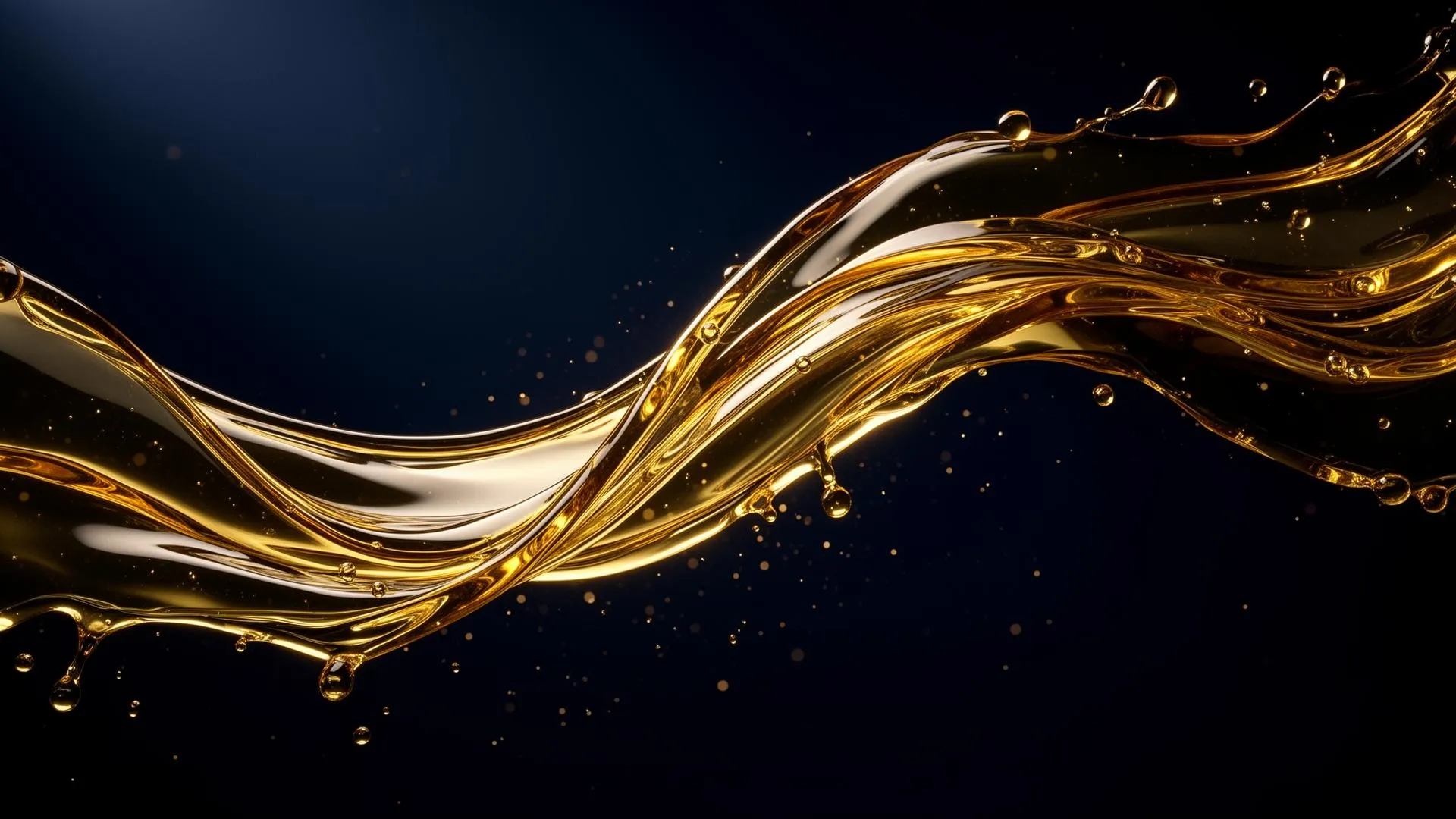GEG premium lubricant oil flowing - engineered for the world's toughest environments